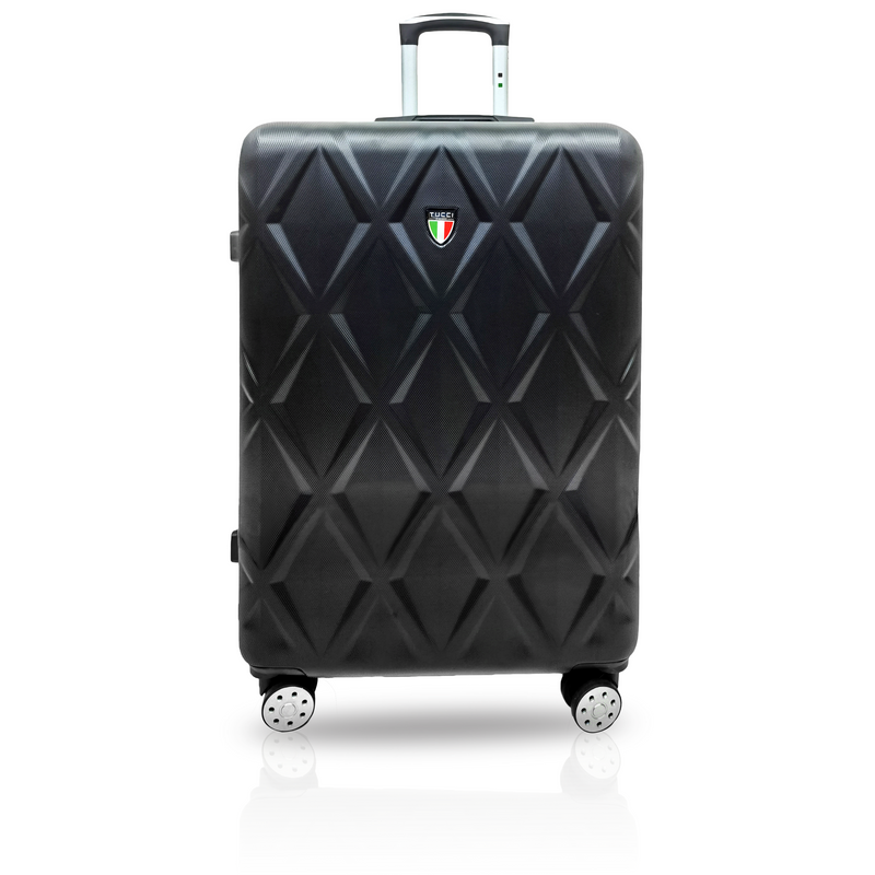 TUCCI Italy ALVEARE ABS 28" Large Travel Luggage Suitcase