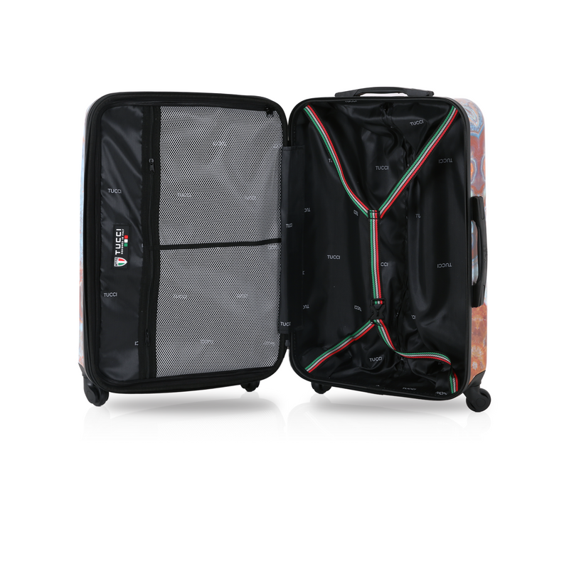 TUCCI Italy TURKISH MARBLE (20", 24", 28") 3 PC Suitcase Set