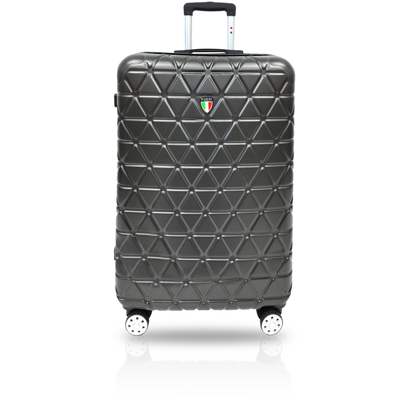 TUCCI Italy TESSERE ABS 20" Carry On Luggage Suitcase