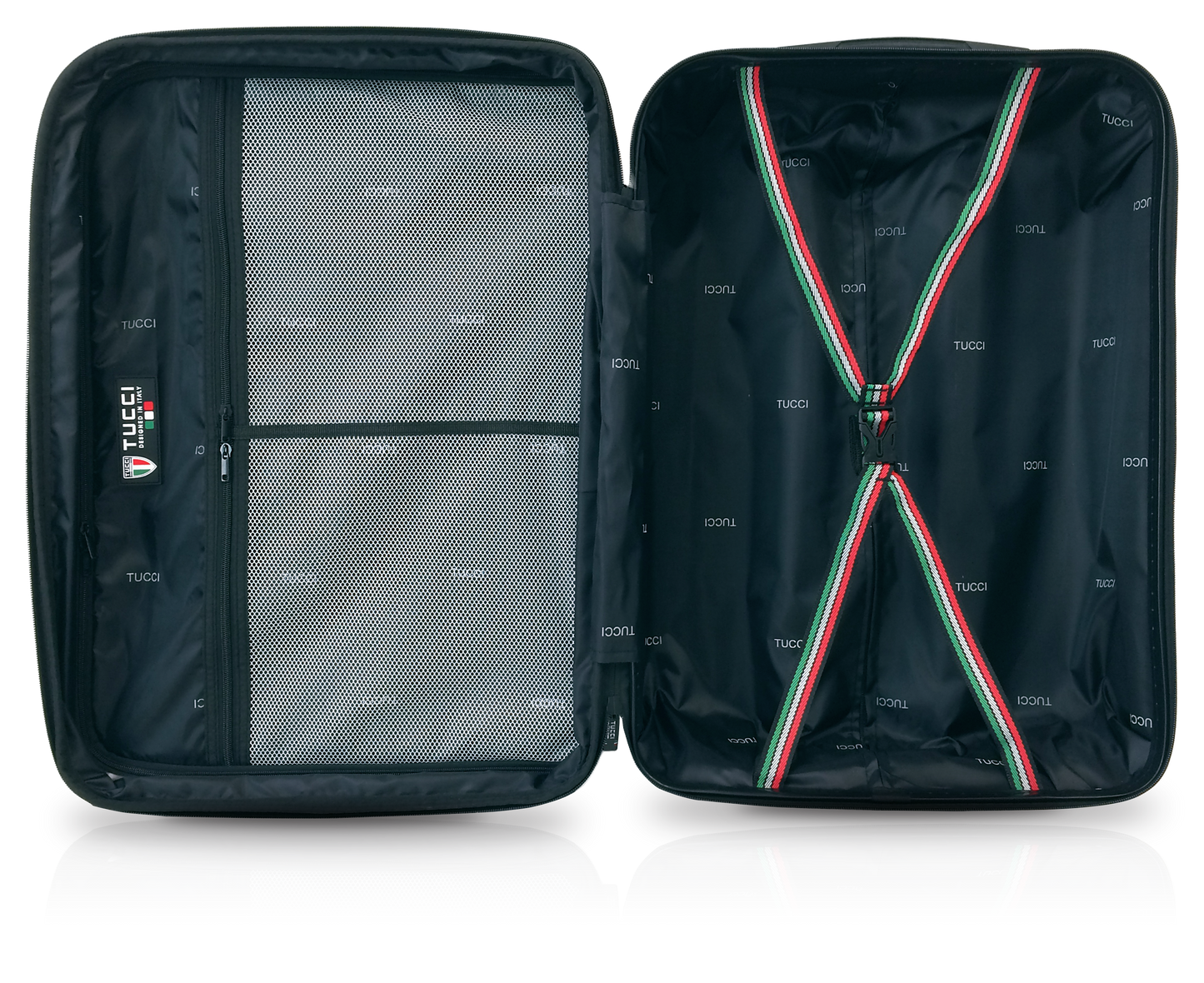 TUCCI Italy STORTO 28" Large Spinner Wheel Luggage Suitcase